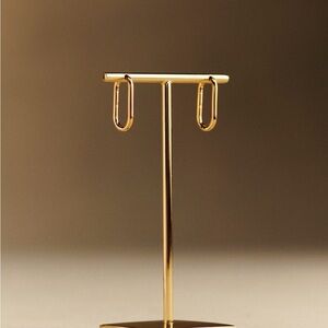 Sezane Gold Hoop Earrings